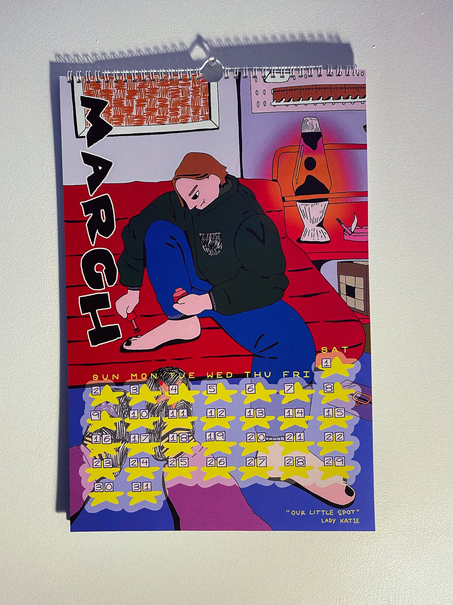 Lady Katie Calendar 2025